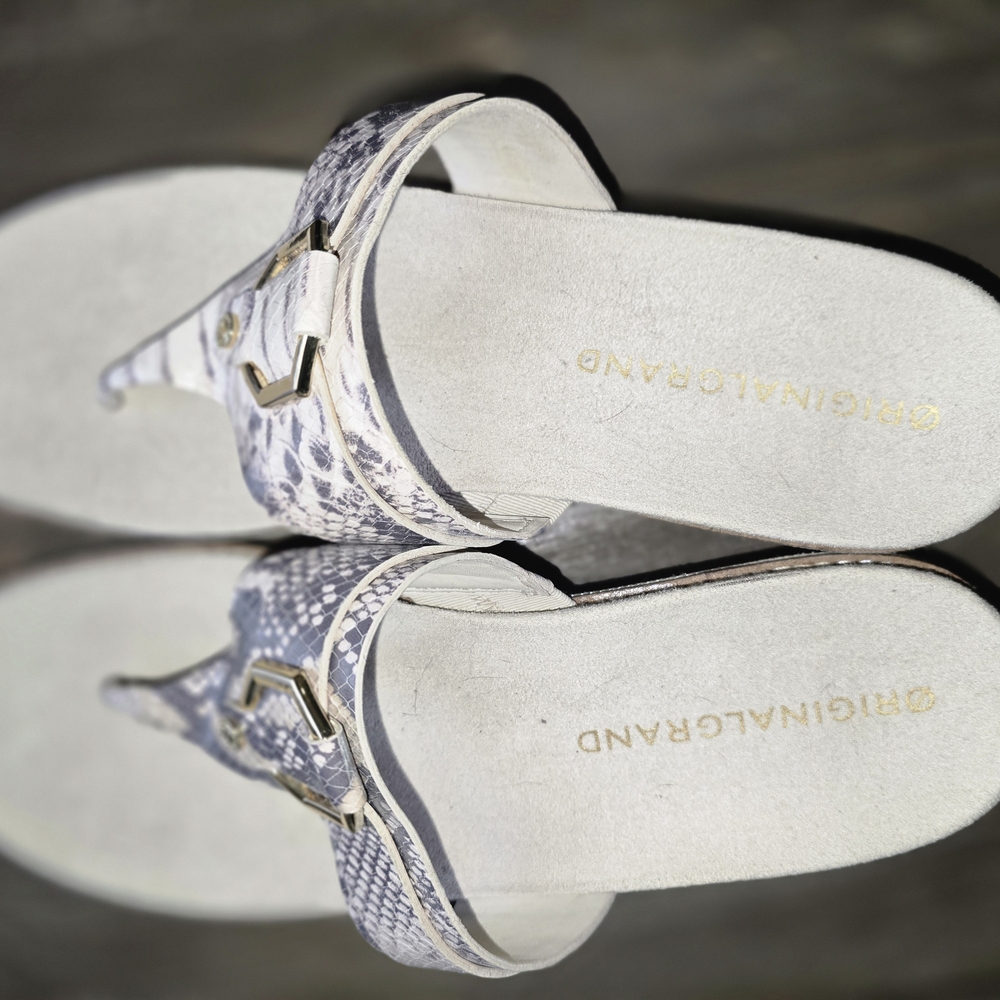 Women's Cole Haan Snake Print Wedge Sandals